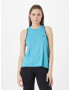 UNDER ARMOUR Sport top 'Knockout Novelty' albastru regal / cyan / alb - Pled.ro