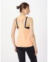 UNDER ARMOUR Sport top 'Knockout Novelty' portocaliu deschis - Pled.ro