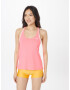 UNDER ARMOUR Sport top 'Knockout' roz / alb - Pled.ro