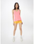 UNDER ARMOUR Sport top 'Knockout' roz / alb - Pled.ro