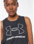 UNDER ARMOUR Sport top negru / alb - Pled.ro