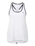 UNDER ARMOUR Sport top 'Knockout' negru / alb - Pled.ro