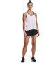 UNDER ARMOUR Sport top 'Knockout' negru / alb - Pled.ro