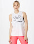 UNDER ARMOUR Sport top 'Sportstyle' negru / alb - Pled.ro