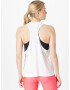 UNDER ARMOUR Sport top 'Sportstyle' negru / alb - Pled.ro