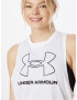 UNDER ARMOUR Sport top 'Sportstyle' negru / alb - Pled.ro