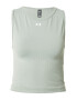 UNDER ARMOUR Sport top verde deschis / alb - Pled.ro