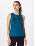 UNDER ARMOUR Sport top verde petrol / negru - Pled.ro