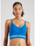 UNDER ARMOUR Sutien sport albastru / alb - Pled.ro