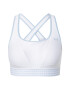 UNDER ARMOUR Sutien sport albastru deschis / alb - Pled.ro