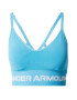 UNDER ARMOUR Sutien sport azuriu / alb - Pled.ro