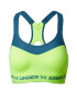 UNDER ARMOUR Sutien sport azuriu / verde deschis - Pled.ro