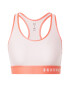 UNDER ARMOUR Sutien sport corai / roz pastel - Pled.ro