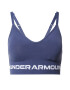 UNDER ARMOUR Sutien sport gri închis / alb - Pled.ro