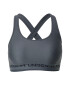 UNDER ARMOUR Sutien sport gri închis / negru - Pled.ro