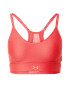 UNDER ARMOUR Sutien sport 'Infinity' portocaliu caisă / roșu - Pled.ro