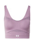 UNDER ARMOUR Sutien sport lila / alb - Pled.ro