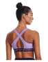 UNDER ARMOUR Sutien sport lila / negru - Pled.ro