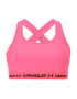 UNDER ARMOUR Sutien sport roz / negru - Pled.ro