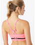 UNDER ARMOUR Sutien sport roz / negru - Pled.ro