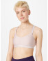 UNDER ARMOUR Sutien sport roz pastel / alb - Pled.ro