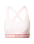 UNDER ARMOUR Sutien sport roz / roz pastel - Pled.ro