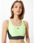 UNDER ARMOUR Sutien sport verde limetă / negru - Pled.ro