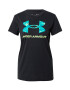 UNDER ARMOUR Tricou funcțional cyan / verde deschis / negru - Pled.ro