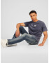 UNDER ARMOUR Tricou funcțional 'ELEVATED' negru / negru denim / alb - Pled.ro