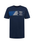 UNDER ARMOUR Tricou funcțional 'FAST LEFT CHEST' albastru / bleumarin / alb - Pled.ro