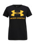 UNDER ARMOUR Tricou funcțional galben auriu / negru - Pled.ro