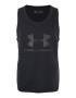 UNDER ARMOUR Tricou funcțional gri închis / negru - Pled.ro