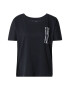 UNDER ARMOUR Tricou funcțional negru / alb - Pled.ro