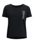 UNDER ARMOUR Tricou funcțional negru / alb - Pled.ro