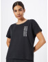 UNDER ARMOUR Tricou funcțional negru / alb - Pled.ro