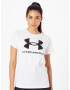 UNDER ARMOUR Tricou funcțional 'Live' negru / alb - Pled.ro