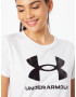 UNDER ARMOUR Tricou funcțional 'Live' negru / alb - Pled.ro