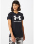 UNDER ARMOUR Tricou funcțional negru / alb - Pled.ro