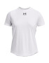 UNDER ARMOUR Tricou funcțional negru / alb - Pled.ro