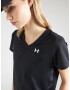 UNDER ARMOUR Tricou funcțional negru / alb - Pled.ro