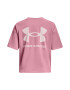 UNDER ARMOUR Tricou funcțional roz / alb - Pled.ro