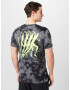 UNDER ARMOUR Tricou funcțional 'Run Anywhere' gri / verde neon / negru - Pled.ro