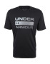 UNDER ARMOUR Tricou funcțional 'Team Issue' negru / argintiu - Pled.ro