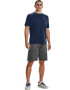 UNDER ARMOUR Tricou funcțional 'Tech 2.0' bleumarin / gri - Pled.ro