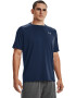 UNDER ARMOUR Tricou funcțional 'Tech 2.0' bleumarin / gri - Pled.ro