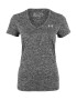 UNDER ARMOUR Tricou funcțional 'Tech' gri metalic / gri amestecat / alb - Pled.ro