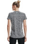 UNDER ARMOUR Tricou funcțional 'Tech' gri metalic / gri amestecat / alb - Pled.ro