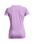 UNDER ARMOUR Tricou funcțional 'Tech' gri / mov pastel - Pled.ro