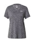 UNDER ARMOUR Tricou funcțional 'Twist' gri amestecat / alb - Pled.ro