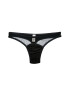 Underprotection Tanga ' Nova ' negru / transparent - Pled.ro